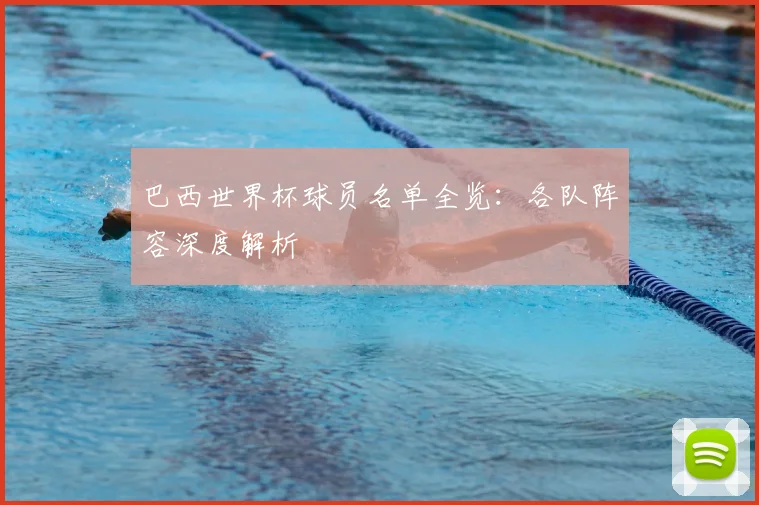 巴西世界杯球员名单全览：各队阵容深度解析